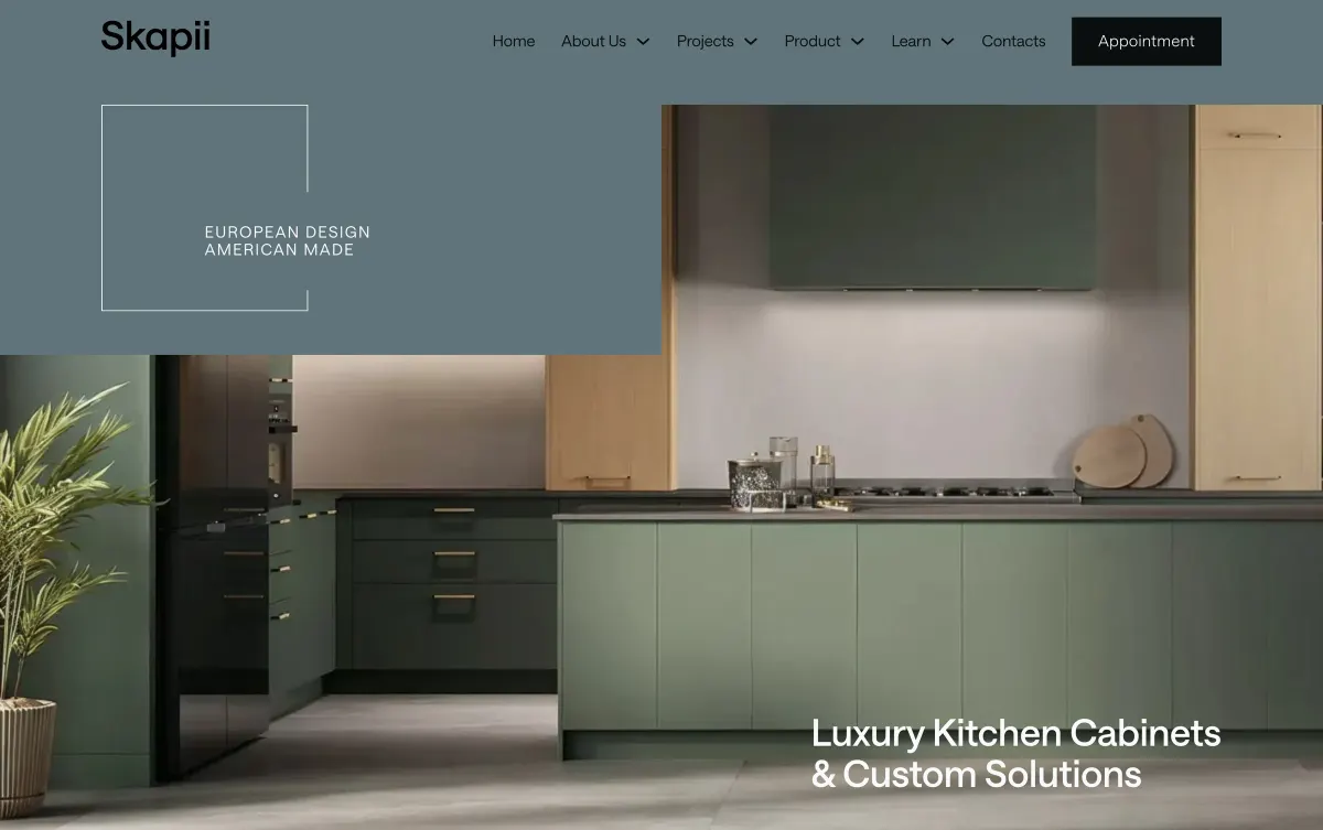 A site I built, on a desktop. Custom cabinetry, West Sacramento CA
