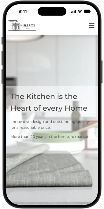 On an iPhone. Custom cabinetry, Libertyville IL